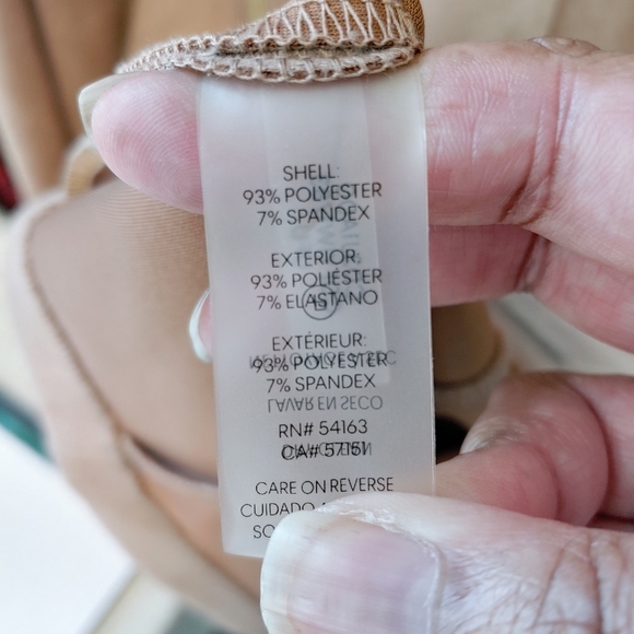 Calvin Klein Faux Suede Sheath Slim Fit Dress Sz 8 Career Evening Cocktails - Picture 10 of 11